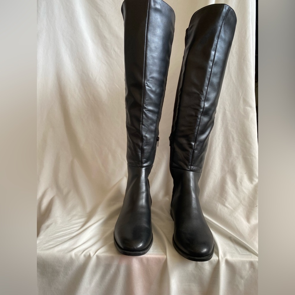 Nine West, over the knee, flat boot in black, size 9.5,ALLAIR8, - Picture 7 of 8